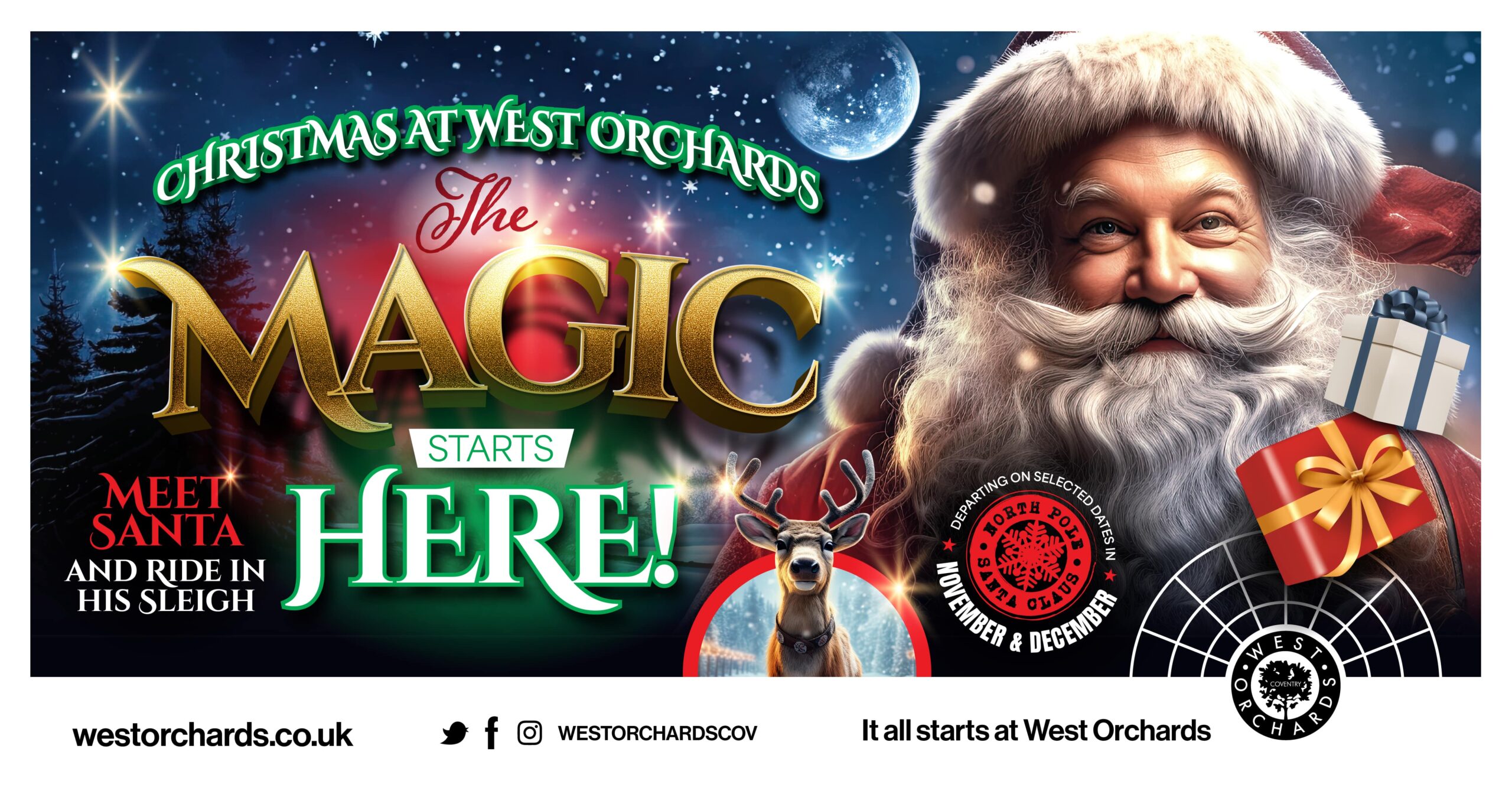 Meet Santa & Magical VR Sleigh Ride